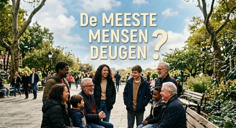 Afbeelding De meeste mensen deugen?
