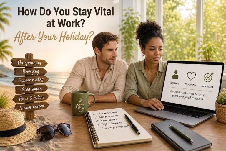 Afbeelding Hoe blijf je vitaal aan het werk ná je vakantie?