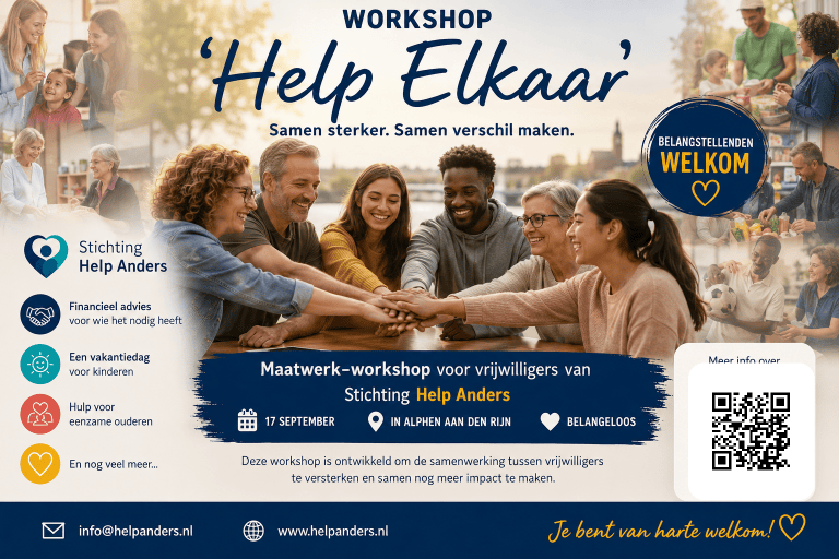 Afbeelding Workshop ‘Help Elkaar’